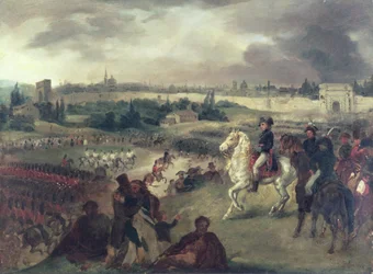 Der Einzug von Napoleon Bonaparte (1769-1821) in Mailand im Jahr 1796