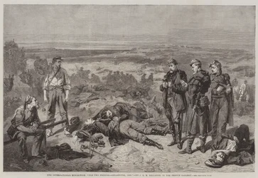 Die Internationale Ausstellung, Die zwei Freunde, Sebastopol, 1855, in der Französischen Galerie