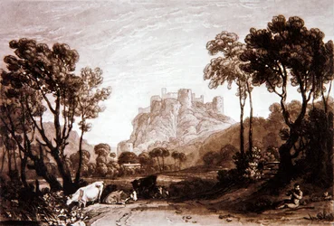 F.8.I Die Burg über den Wiesen, aus dem 