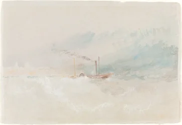 Ein Paketboot vor Dover