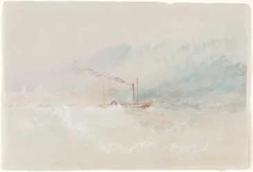 Ein Postschiff vor Dover