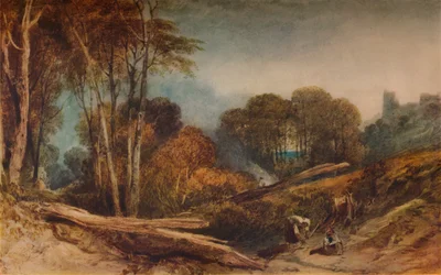 Beeston Castle, Cheshire, um 1839, 1938