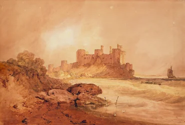 Conway Castle, Nordwales, ca. 1800