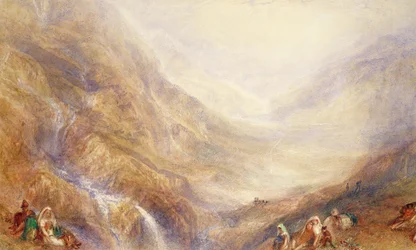 Abstieg vom St. Gotthard