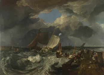 Die Mole von Calais. 1803