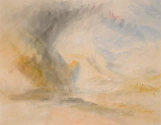 Fuß des St. Gotthard, ca. 1842