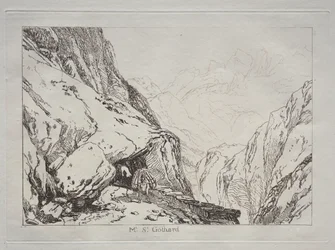 Liber Studiorum: Mt. St. Gothard