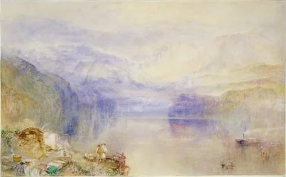 Luzern, Sonnenuntergang