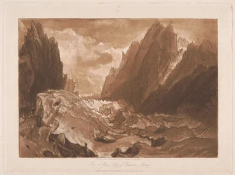 Mer de Glace, Tal von Chamonix, Savoyen
