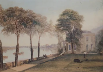 Mortlake Terrasse: Früher Sommermorgen, 1826