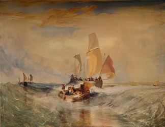 Jetzt für den Maler Seil Passagiere gehen an Bord, 1827, 1938