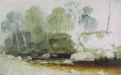 Am Washburn: Eine Studie, ca. 1815