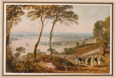 Plymouth Dock, von nahe Mount Edgecumbe