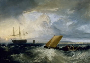 Sheerness vom Nore aus gesehen