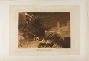 Die zehnte Plage Ägyptens, Platte 61 aus Liber Studiorum