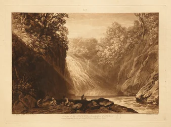 Der Wasserfall des Clyde