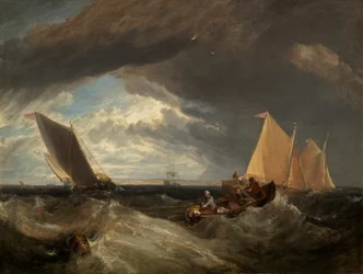 Der Zusammenfluss von Thames und Medway