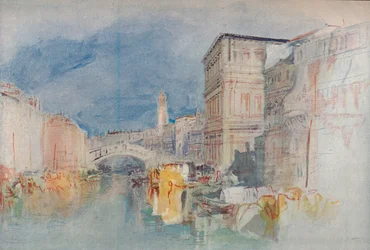 Venedig: Casa Grimani und die Rialto, 1909