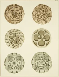 Gewölbesteine (Bossen) in der Decke von St. Mary Redcliffe