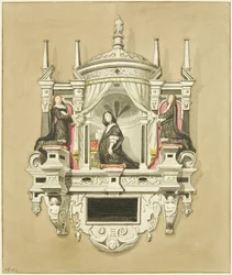 Monument von Mrs. Baynton in St. Mark