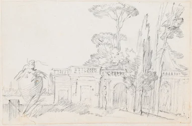 Gärten einer italienischen Villa