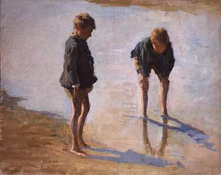 Im seichten Wasser