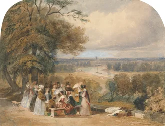 Ein Picknick auf dem Richmond Hill