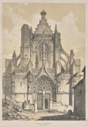 Architektur des Mittelalters: Kirche in Serran, nahe Gisore