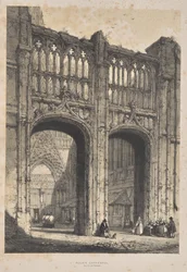 Architektur des Mittelalters: Kathedrale von Rouen, Nordeingang