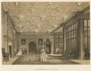 Salon, Bramhall Hall, Cheshire
