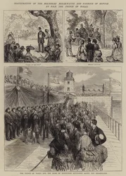 Einweihung des Holyhead-Wellenbrechers und Hafens der Zuflucht durch HRH den Prinzen von Wales