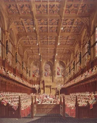 Königin Victoria im House of Lords