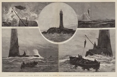 Trinity House und seine Arbeit, ein Besuch bei einigen bekannten Leuchttürmen an der Südküste