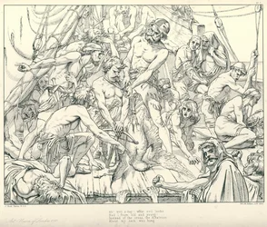 Illustration für Coleridges Rime of The Ancient Mariner