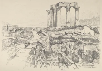 Korinth, zum Golf hin