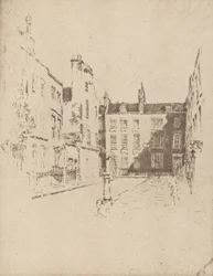 Cowley Street, Westminster, 1906