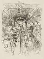 Englische Kriegsarbeit: Die Kessel