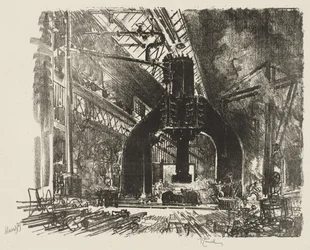 Englische Kriegsarbeit: Der große Hammer