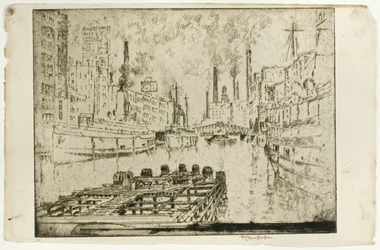 Dampfer auf dem See, Chicago