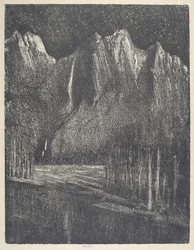 Nacht im Yosemite, 1912