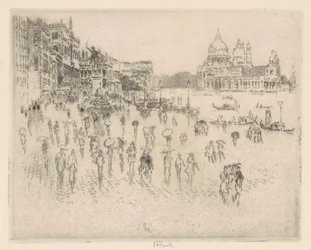 Auf der Riva, von Pennell
