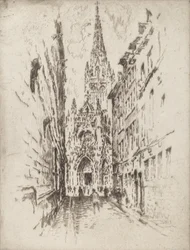 San Maclou, Rouen, 1907