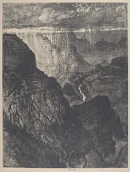 Sturm im Grand Canyon, 1912