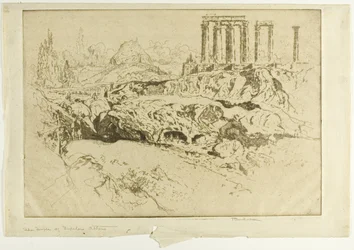 Tempel des Jupiter, Athen