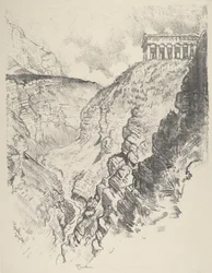 Tempel über der Schlucht, Segesta