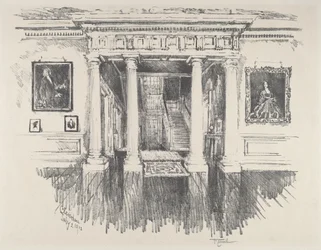 Die Halle in Cliveden