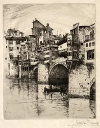 Die Ponte Vecchio, 1883