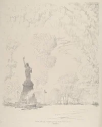 Die Statue, New Yorker Bucht