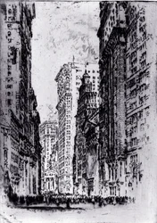 Die Börse von Joseph Pennell