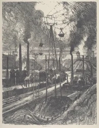 Die Reisenden, Charleroi, 1911